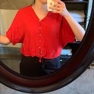 Style envy top with tie